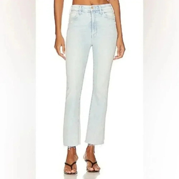 MOTHER Denim - MOTHER The Hustler Ankle Fray in Smooth Sailing size 26 B1435